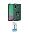 ieg™ P40 Lite E Kılıf Ahenk Klasik Koleksiyonu - Siyah 5D Eko Cam Ekran Koruyucu