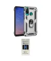 ieg™ P40 Lite E Kılıf Ahenk Klasik Koleksiyonu - Siyah 5D Hayalet Cam Ekran Koruyucu