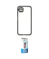 ieg™ P40 Lite Kılıf Ahenk Çizgi Serisi - Siyah 5D Eko Cam Ekran Koruyucu