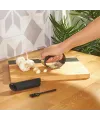 Paslanmaz Çelik Ergonomik Sarımsak Ezici Pres ve Doğrayıcı