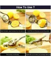 Paslanmaz Çelik Limon Sıkacağı