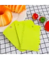 Pasta Hamur Şekillendirici Spatula Kesici Kazıyıcı Dekoratör Set