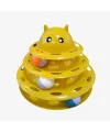 PetZoom Kedi Başlıklı 3 Katlı Kedi Oyuncağı