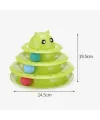 PetZoom Kedi Başlıklı 3 Katlı Kedi Oyuncağı