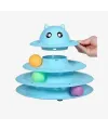PetZoom Kedi Başlıklı 3 Katlı Kedi Oyuncağı