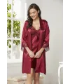 ieg™ Pierre Cardin 6040 Kısa Gecelikli 6lı İpek Set
