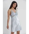ieg™ Pierre Cardin 605 Bayan Saten Dantelli Gecelik