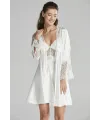 ieg™ Pierre Cardin 6625 Kısa Gecelikli 6lı İpek Set