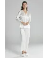 ieg™ Pierre Cardin 6625 Kısa Gecelikli 6lı İpek Set