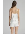 ieg™ Pierre Cardin 6625 Kısa Gecelikli 6lı İpek Set