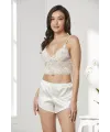 ieg™ Pierre Cardin 7005 Sabahlıklı Şort Gecelik Takım