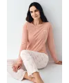 ieg™ Pierre Cardin 9061-S Kadın Uzun Kol Pijama Takım