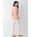 ieg™ Pierre Cardin 9061-S Kadın Uzun Kol Pijama Takım