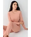 ieg™ Pierre Cardin 9063-S Kadın Uzun Kol Pijama Takım