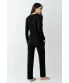 ieg™ Pierre Cardin 9070-X Kadın Battal Uzun Kol Pijama Takım