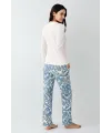 ieg™ Pierre Cardin 9074-S Kadın Uzun Kol Pijama Takım