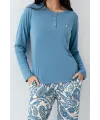 ieg™ Pierre Cardin 9075-S Kadın Uzun Kol Pijama Takım