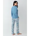 ieg™ Pierre Cardin 9075-S Kadın Uzun Kol Pijama Takım