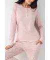 ieg™ Pierre Cardin 9080-S Kadın Uzun Kol Pijama Takım
