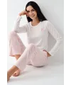 ieg™ Pierre Cardin 9085-S Kadın Uzun Kol Pijama Takım