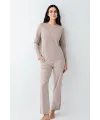 ieg™ Pierre Cardin 9097-S Kadın Uzun Kol Pijama Takım