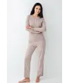 ieg™ Pierre Cardin 9097-S Kadın Uzun Kol Pijama Takım