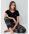 ieg™ Pierre Cardin PC9165-X Kadın Kısa Kol Büyük Beden Pijama Takımı