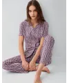 ieg™ Pierre Cardin 9184-S Kadın Gömlek Pijama Takım