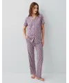 ieg™ Pierre Cardin 9184-S Kadın Gömlek Pijama Takım