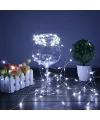 Pilli 5 metre Dekoratif Peri Led Beyaz Aydınlatma Süsleme Lambası