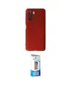 ieg™ Poco F3 Kılıf Kozmos Yansıma Özel Seri - Siyah 5D Eko Cam Ekran Koruyucu