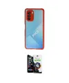 ieg™ Poco F3 Kılıf Nova Asil Özel Seri - Şeffaf Temperli Cam Ekran Koruyucu