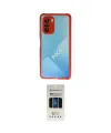 ieg™ Poco F3 Kılıf Nova Asil Özel Seri - Siyah 5D Hayalet Cam Ekran Koruyucu