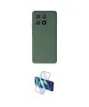 ieg™ Poco X6 Pro Kılıf Ahenk Serisi - Siyah 3D Antistatik Seramik Nano Ekran Koruyucu