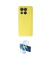 ieg™ Poco X6 Pro Kılıf Ahenk Serisi - Siyah 3D Antistatik Seramik Nano Ekran Koruyucu