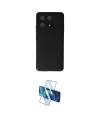 ieg™ Poco X6 Pro Kılıf Ahenk Serisi - Siyah 3D Antistatik Seramik Nano Ekran Koruyucu