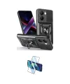 ieg™ Poco X7 Pro Kılıf Ahenk Klasik - Siyah 3D Antistatik Seramik Nano Ekran Koruyucu