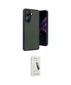 ieg™ Poco X7 Pro Kılıf Kıvılcım Işık Serisi - Şeffaf Pasifik Cam Ekran Koruyucu