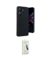 ieg™ Poco X7 Pro Kılıf Kıvılcım Işık Serisi - Şeffaf Pasifik Cam Ekran Koruyucu