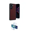 ieg™ Poco X7 Pro Kılıf Kıvılcım Işık Serisi - Siyah 3D Antistatik Cam Ekran Koruyucu