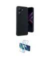 ieg™ Poco X7 Pro Kılıf Kıvılcım Işık Serisi - Siyah 3D Antistatik Cam Ekran Koruyucu