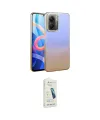 ieg™ Poco X7 Pro Kılıf Kıvılcım Minimal Özel Seri - Şeffaf Pasifik Cam Ekran Koruyucu