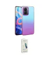 ieg™ Poco X7 Pro Kılıf Kıvılcım Minimal Özel Seri - Şeffaf Pasifik Cam Ekran Koruyucu