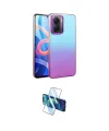 ieg™ Poco X7 Pro Kılıf Kıvılcım Minimal Özel Seri - Siyah 3D Antistatik Cam Ekran Koruyucu