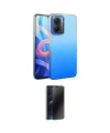 ieg™ Poco X7 Pro Kılıf Kıvılcım Minimal Özel Seri - Siyah 3D Antistatik Hayalet Cam Ekran Koruyucu