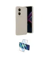 ieg™ Poco X7 Pro Kılıf Yankı Yansıma Özel Seri - Siyah 3D Antistatik Cam Ekran Koruyucu