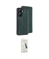ieg™ Poco X7 Pro Kılıf Zirve Yansıma Serisi - Şeffaf Pasifik Cam Ekran Koruyucu