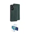 ieg™ Poco X7 Pro Kılıf Zirve Yansıma Serisi - Siyah 3D Antistatik Cam Ekran Koruyucu