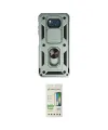 ieg™ Pocophone X3 Kılıf Ahenk Klasik - Siyah 20D Premium Cam Ekran Koruyucu
