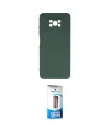 ieg™ Pocophone X3 Kılıf Ahenk Serisi - Siyah 5D Eko Cam Ekran Koruyucu